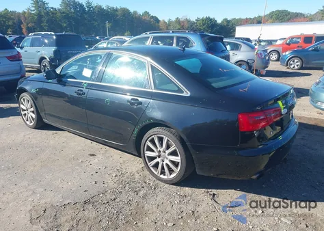 2014 Audi A6 2.0T Premium from USA, damaged, VIN WAUGFAFC1EN137993